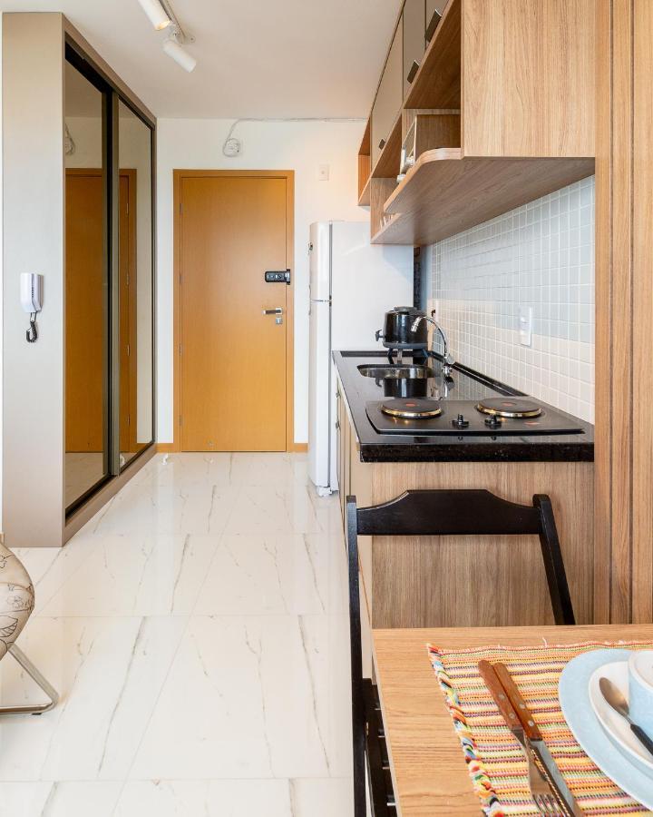 Апартаменты Loft Aconchegante, Vista Mar Lateral, Vaga Privativa Сальвадор Экстерьер фото